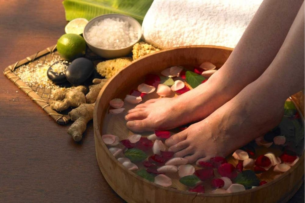 Perfect Ninh Binh Day Trip Itinerary from Hanoi: Temples, Caves & Culinary Treasures Relaxing Herbal Foot Soak