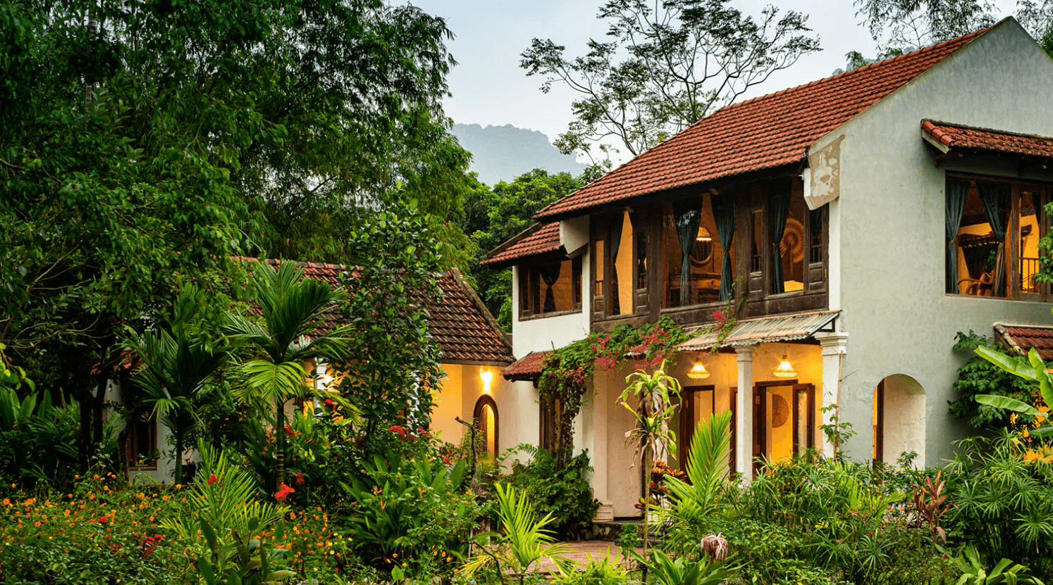 Immersing in the rustic elegance of a boutique oasis, recognized as the best place to stay in Ninh Binh countryside.