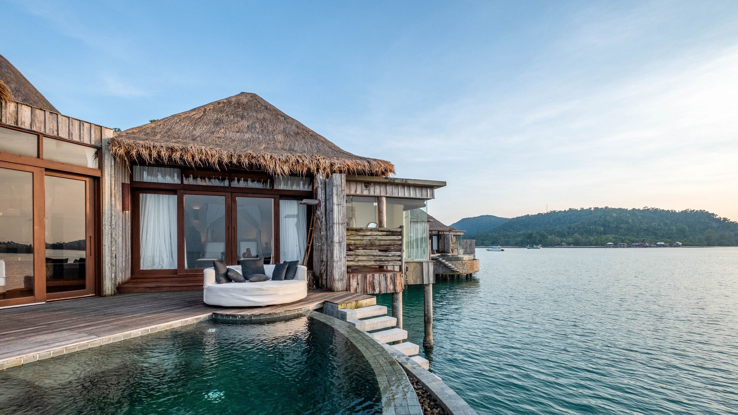 Breathtaking overwater villas with private pools, offering total seclusion and ocean wellness.