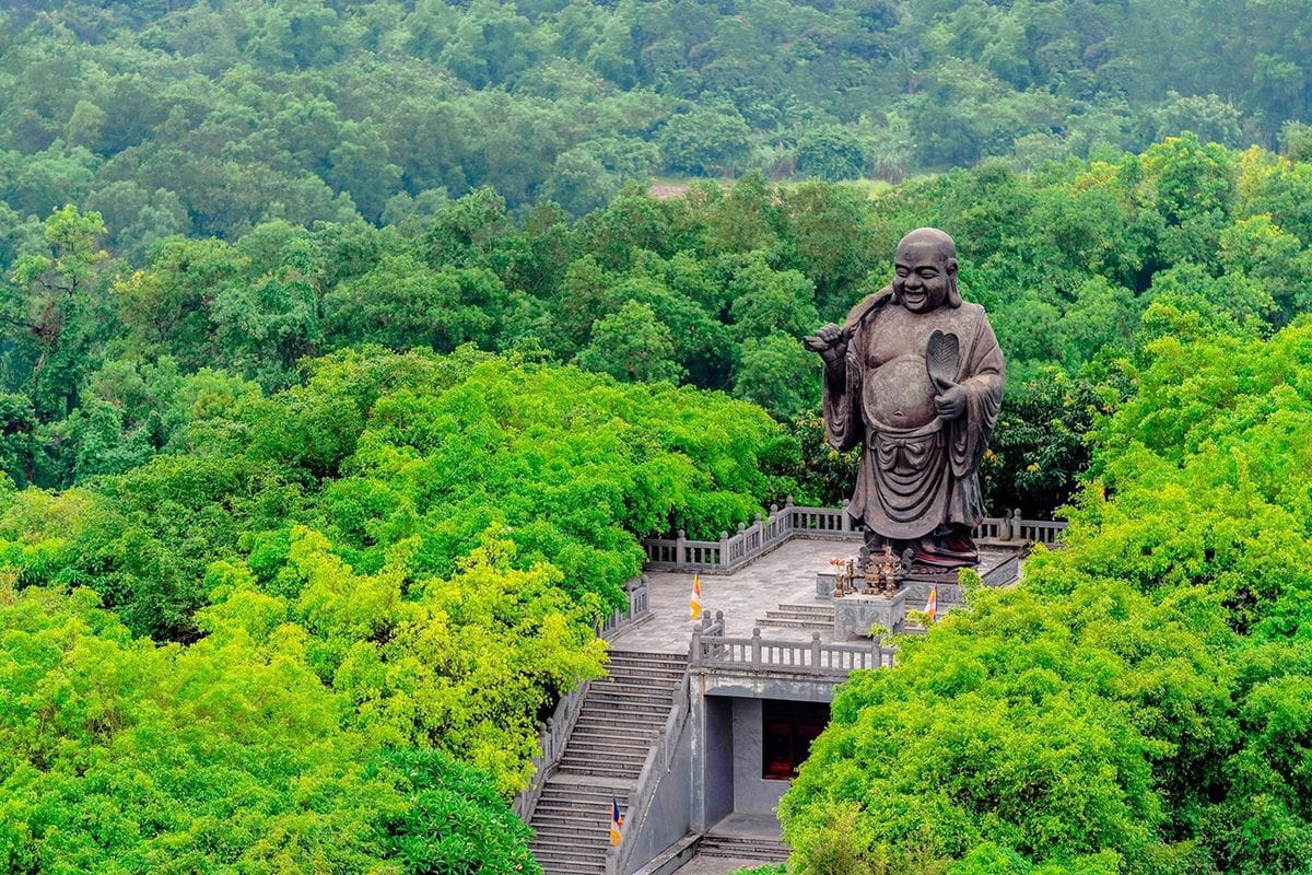 Bai Dinh Pagoda is one of the most magnificent ninh binh attractions