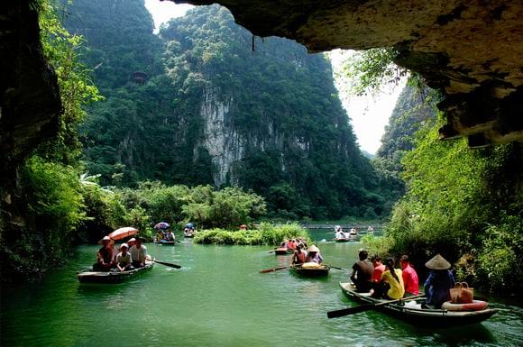 Inside Dark Cave, where the Mother Goddesses are honored, reflecting the deep local spiritual devotion