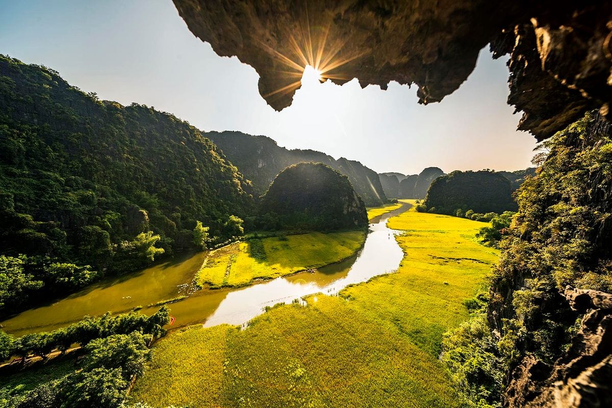 Mua Cave is a symbol of national pride and patriotism among Ninh Binh Attractions