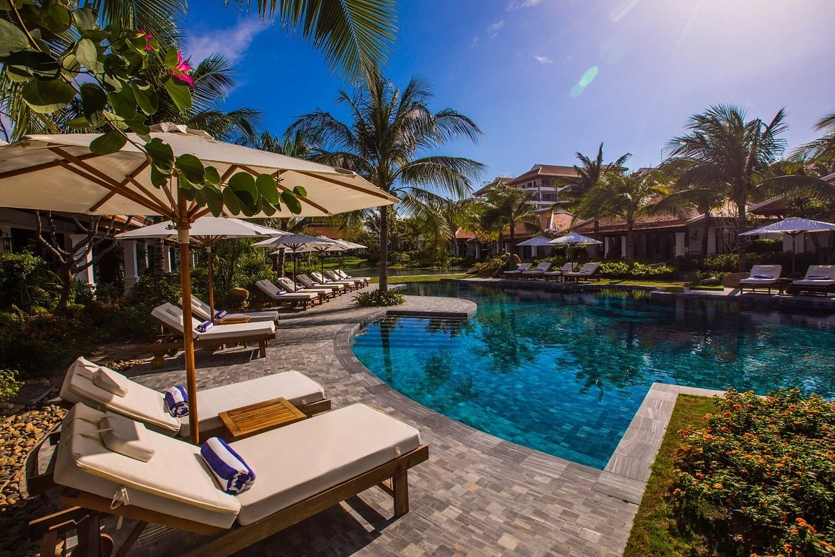 Three sprawling swimming pools and a pristine stretch of sand for a timeless coastal escape.