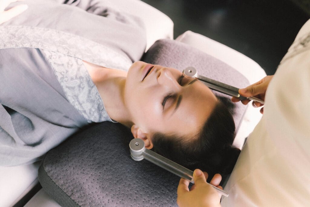 rriving by private boat for an exclusive wellness journey at a world-class vietnam spa resort.