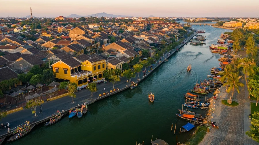 Embracing the unhurried lifestyle values of slow travel vietnam along rural countryside rout
