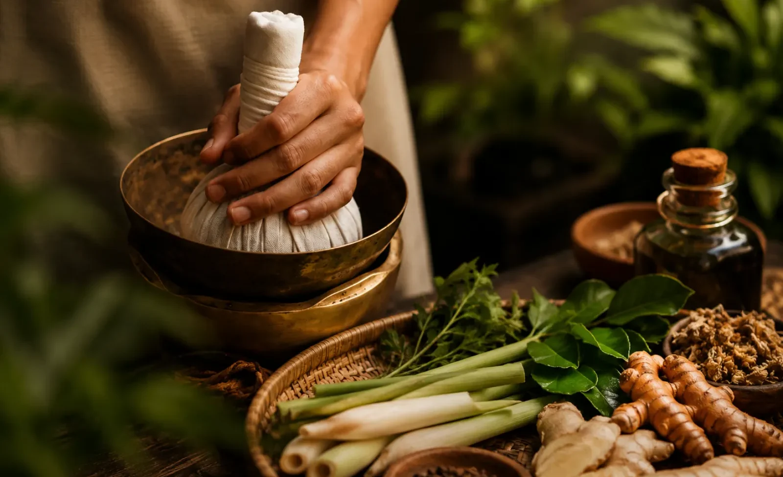 Restorative private sauna and herbal bath experiences integrated into an eco-conscious Vietnam retreat.